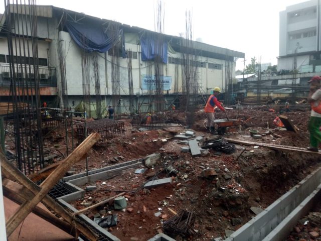 Pembangunan Gedung Labschool Kebayoran UNJ Tahun 2021 (2)